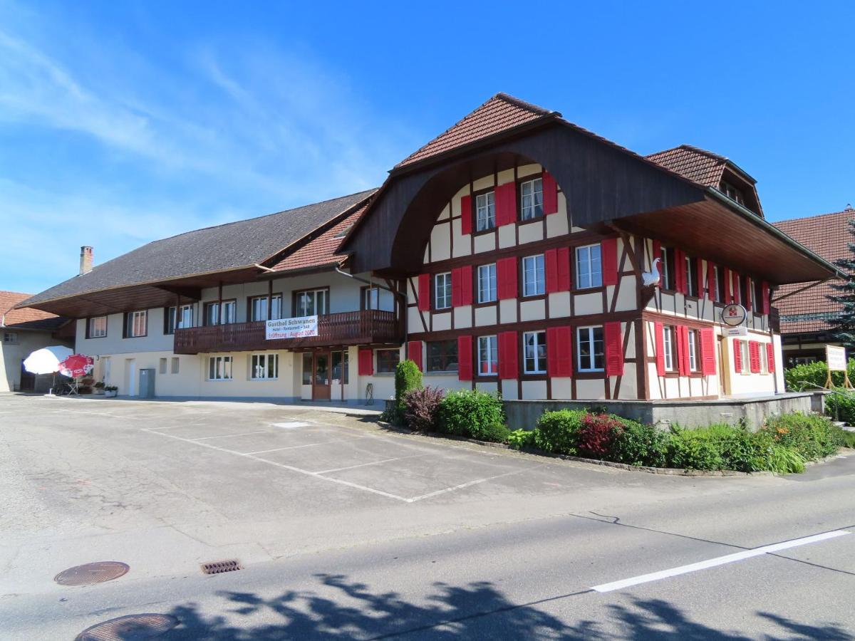 Gasthof Schwanen Radelfingen المظهر الخارجي الصورة